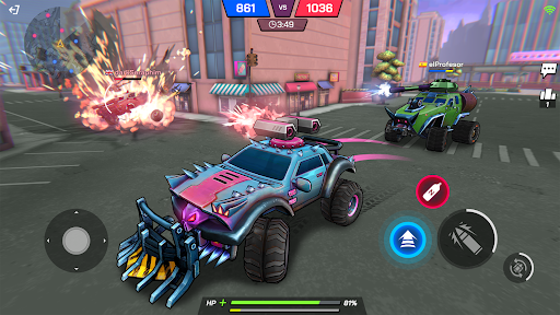 Battle Cars: Nitro PvP Shooter - Screenshot 4